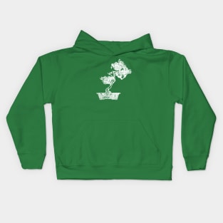 Bonsai Tree - Distressed Kids Hoodie